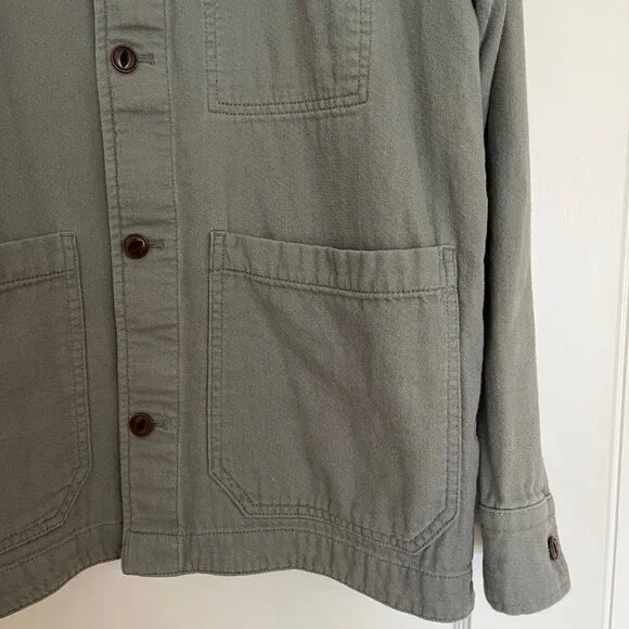 Banana Republic Cotton Chore Utility Jacket | Size Medium - Picture 3 of 7